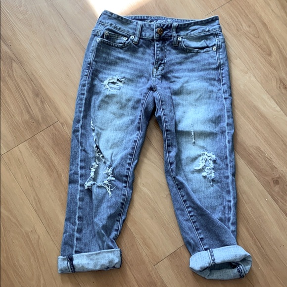 American Eagle Outfitters Denim - Cropped ankle jeans